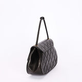 Chanel Mademoiselle Top Handle Bag Black Lambskin GHW