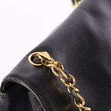 Chanel Triple CC Shoulder Bag Black Caviar 24K GP