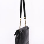 Chanel Triple CC Shoulder Bag Black Caviar 24K GP
