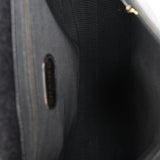 Chanel Triple CC Shoulder Bag Black Caviar 24K GP