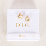 Dior CD Pearl Clip-On Earrings