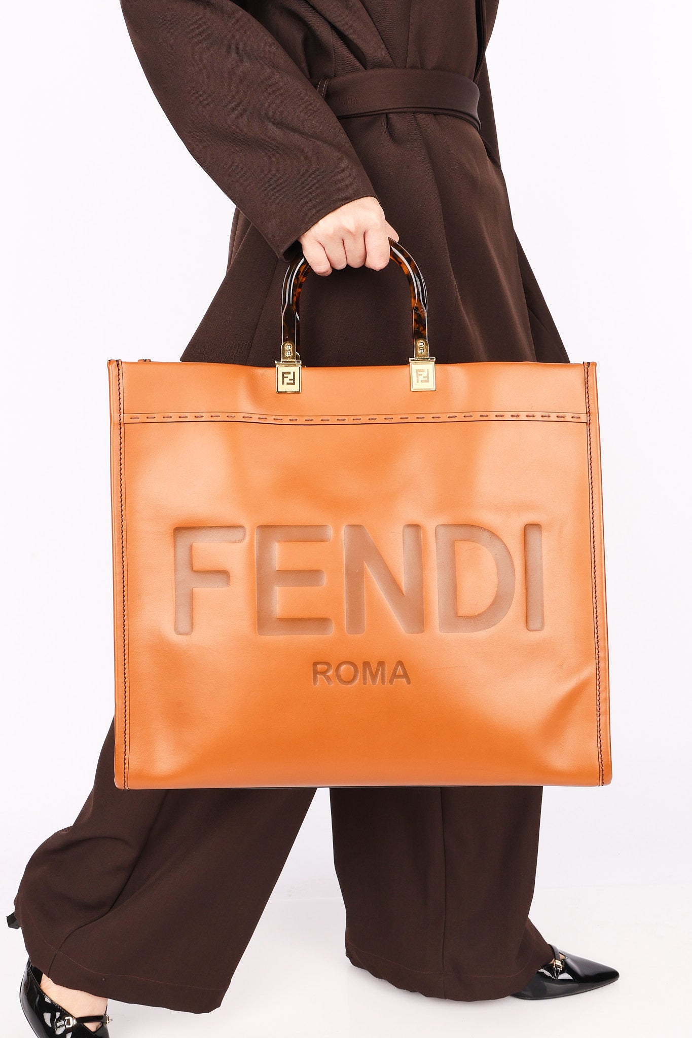 Fendi Sunshine Shopper Tote