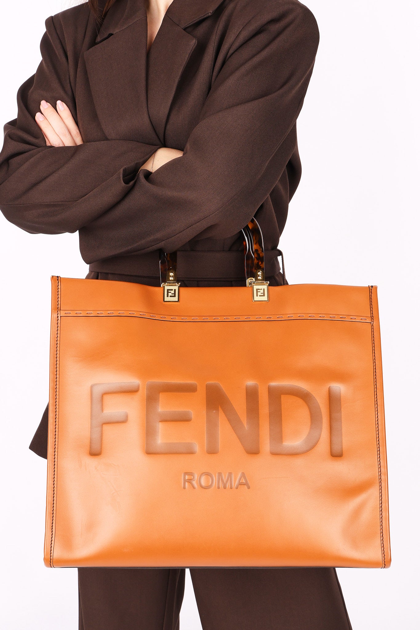Fendi Sunshine Shopper Tote