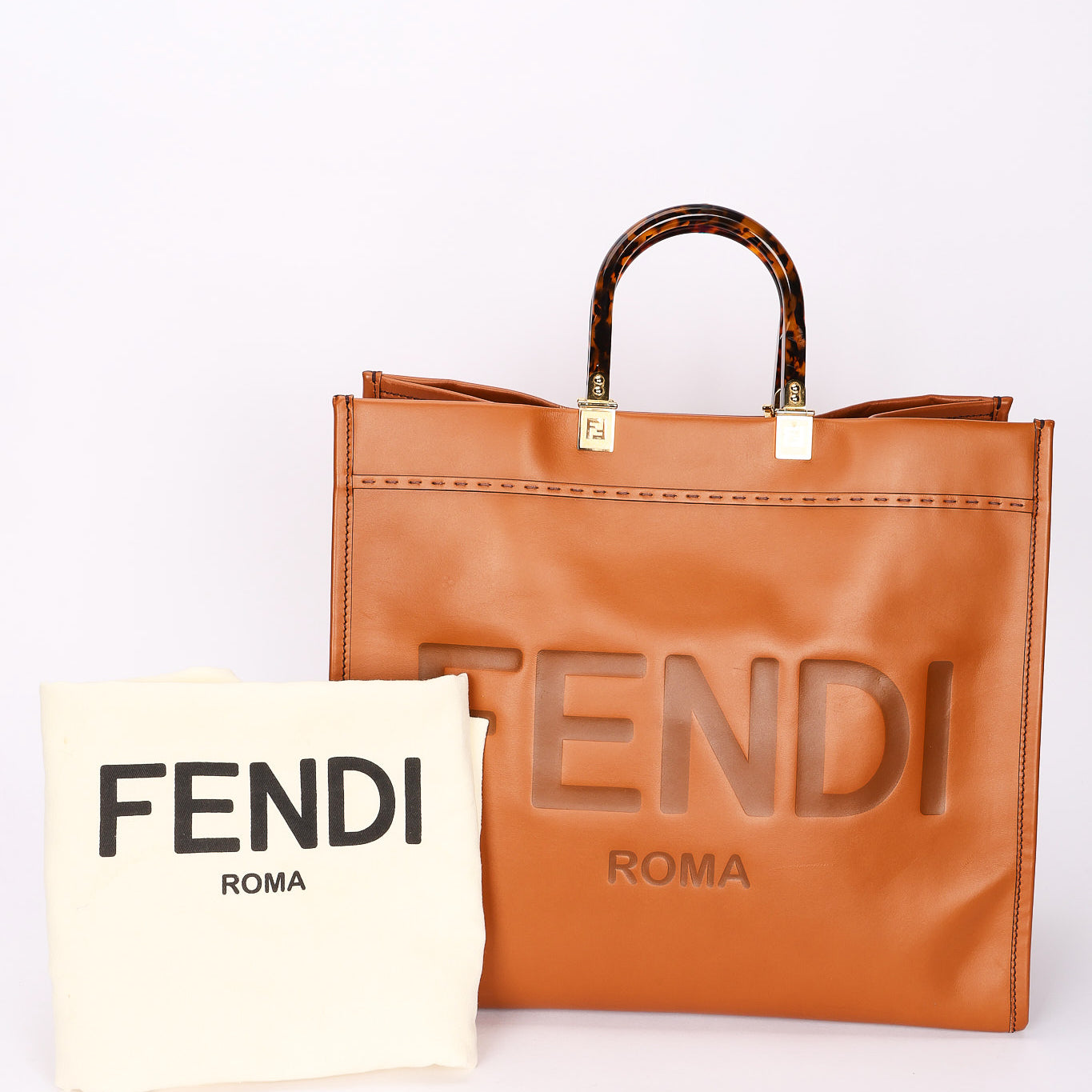 Fendi Sunshine Shopper Tote