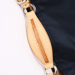 Prada Tessuto Logo Shoulder Bag Navy