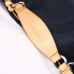 Prada Tessuto Logo Shoulder Bag Navy