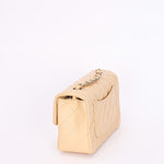 Chanel Mini Rectangular Beige Caviar CGHW