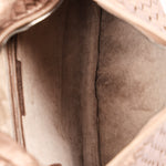 Bottega Veneta Small Intrecciato Hobo Metallic Taupe