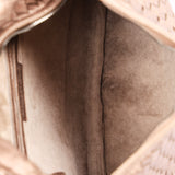 Bottega Veneta Small Intrecciato Hobo Metallic Taupe