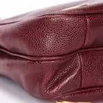 Chanel Triple CC Shoulder Bag Bordeaux Caviar 24K GP