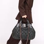 Chanel In the Mix Tote Black Iridescent Calfskin RHW