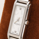 Gucci 109 Stainless Steel and Diamond Watch 14mm