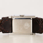 Dior 109 Woven Leather Heart Mother of Pearl Watch 19mm