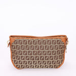 Fendi Zucchino Front Pocket Crossbody Bag