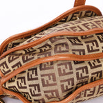 Fendi Zucchino Front Pocket Crossbody Bag