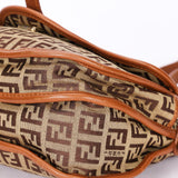 Fendi Zucchino Front Pocket Crossbody Bag