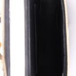 Chanel Flower Top Handle Vanity Case Black Lambskin CGHW