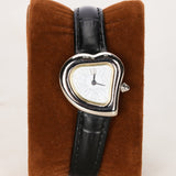 Saint Laurent 40th Anniversary Heart Motif Script Watch 24mm