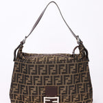 Fendi Zucca Baguette Shoulder Bag