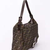 Fendi Zucca Baguette Shoulder Bag