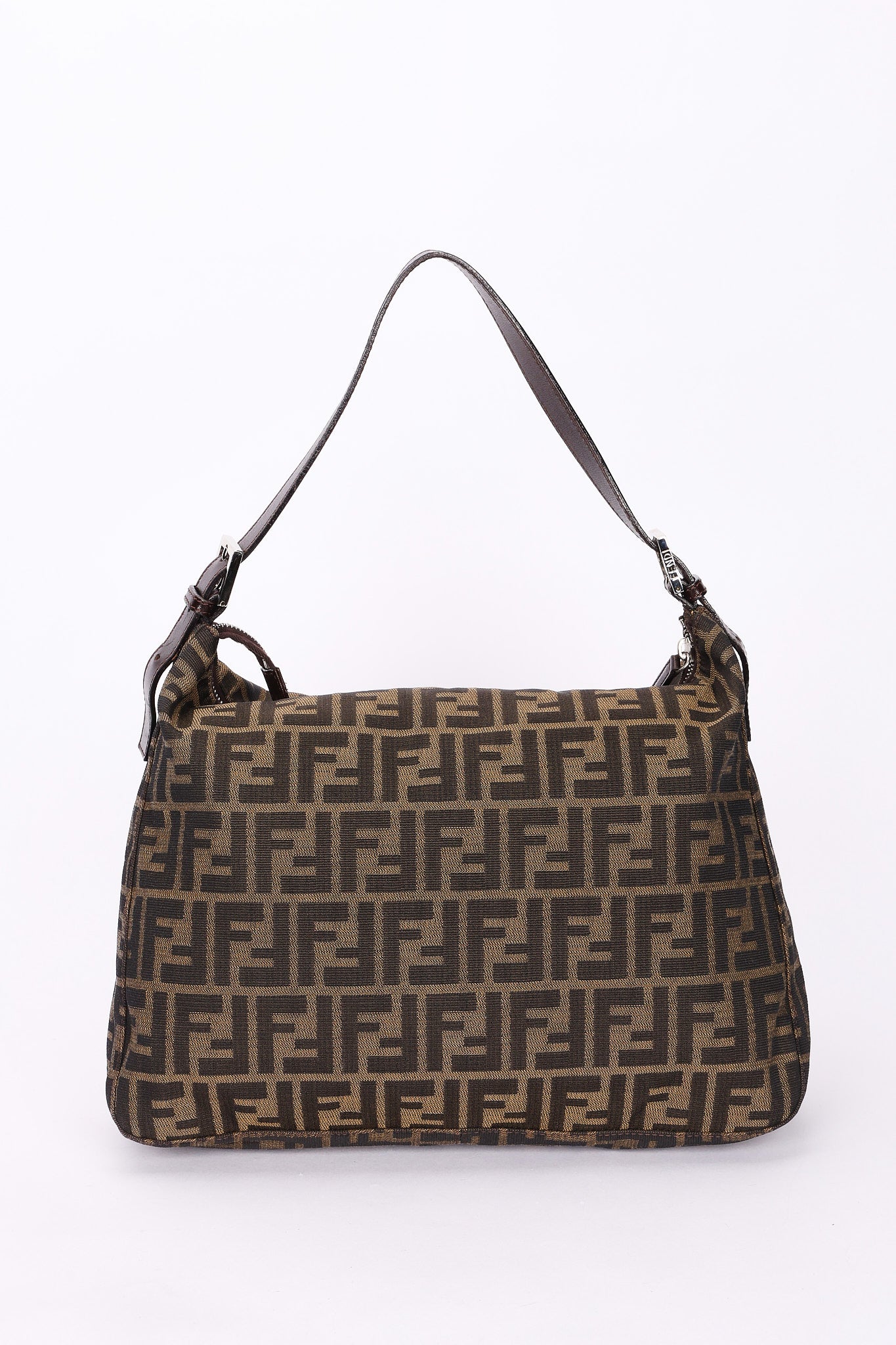Fendi Zucca Baguette Shoulder Bag