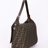 Fendi Zucca Baguette Shoulder Bag
