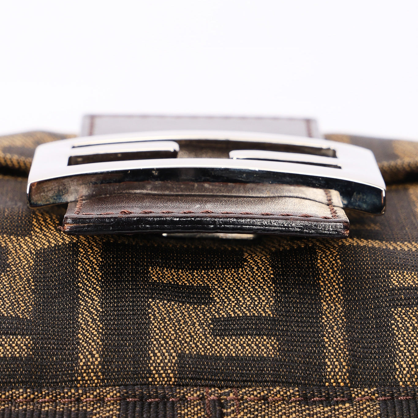 Fendi Zucca Baguette Shoulder Bag
