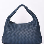 Bottega Veneta Medium Intrecciato Hobo Navy