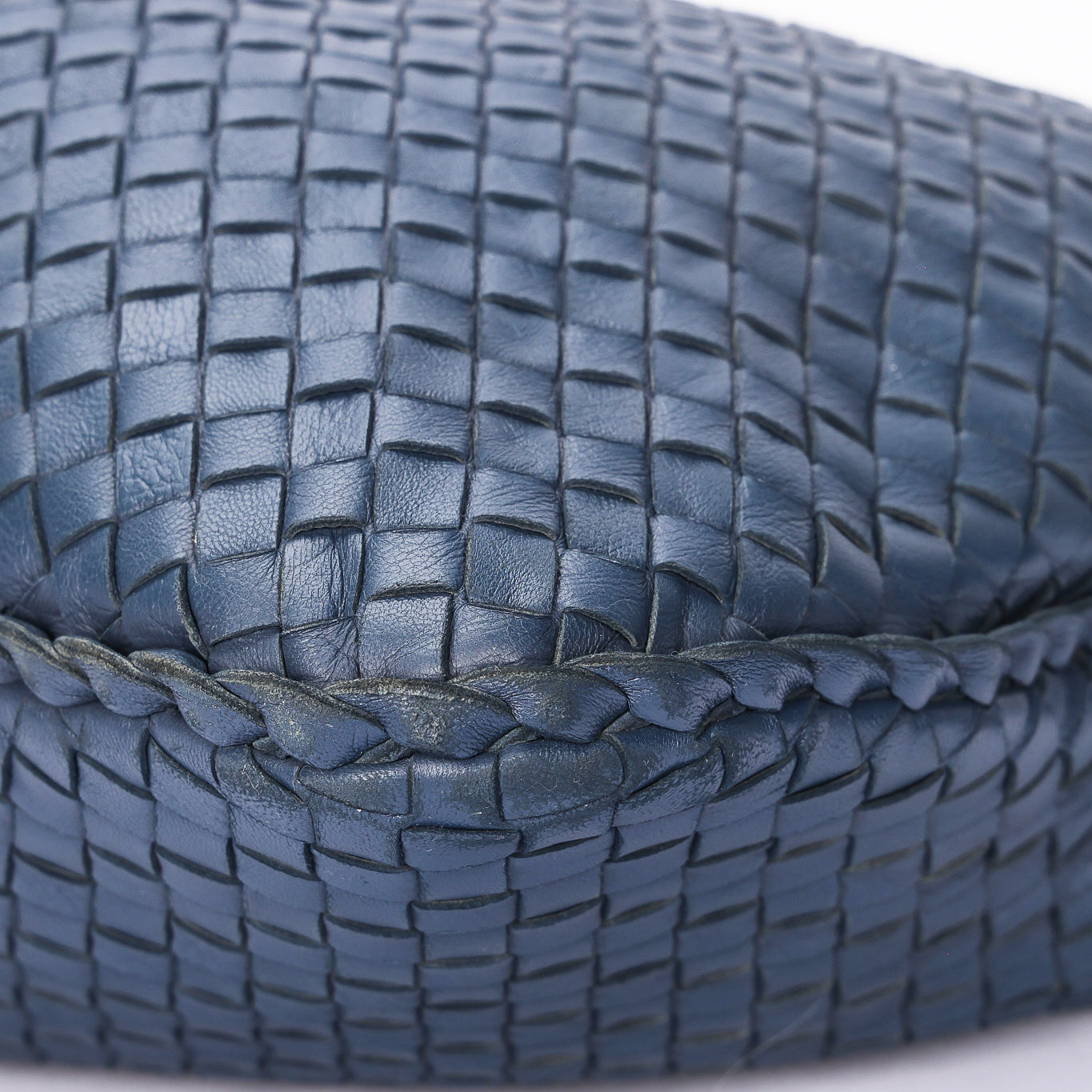 Bottega Veneta Medium Intrecciato Hobo Navy