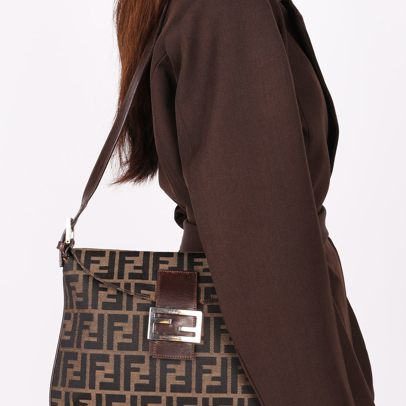 Fendi Zucca Shoulder Bag