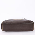 Chanel CC Stitched Tote Brown Caviar AGHW