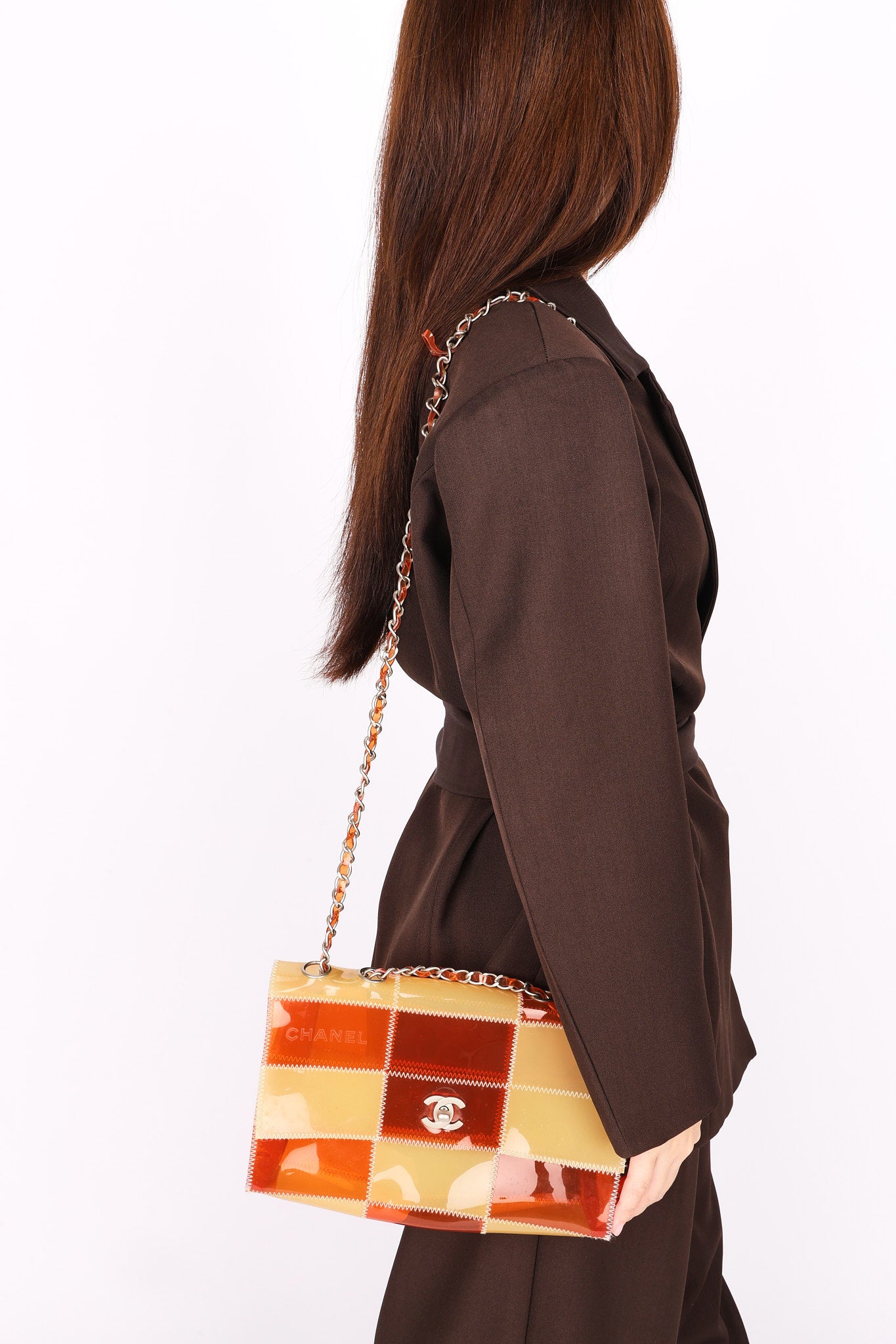 Chanel Naked Patchwork Single Flap PVC BSHW