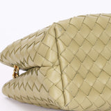 Bottega Veneta Small Andiamo With Chain Sage Green