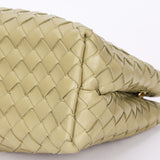 Bottega Veneta Small Andiamo With Chain Sage Green