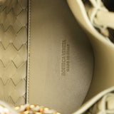 Bottega Veneta Small Andiamo With Chain Sage Green