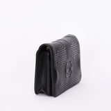Chanel Korean Garden Wallet on Chain Black Lambskin GHW