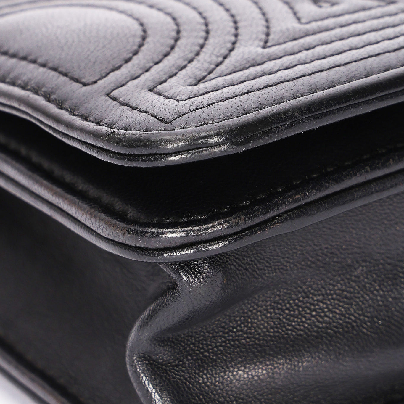 Chanel Korean Garden Wallet on Chain Black Lambskin GHW