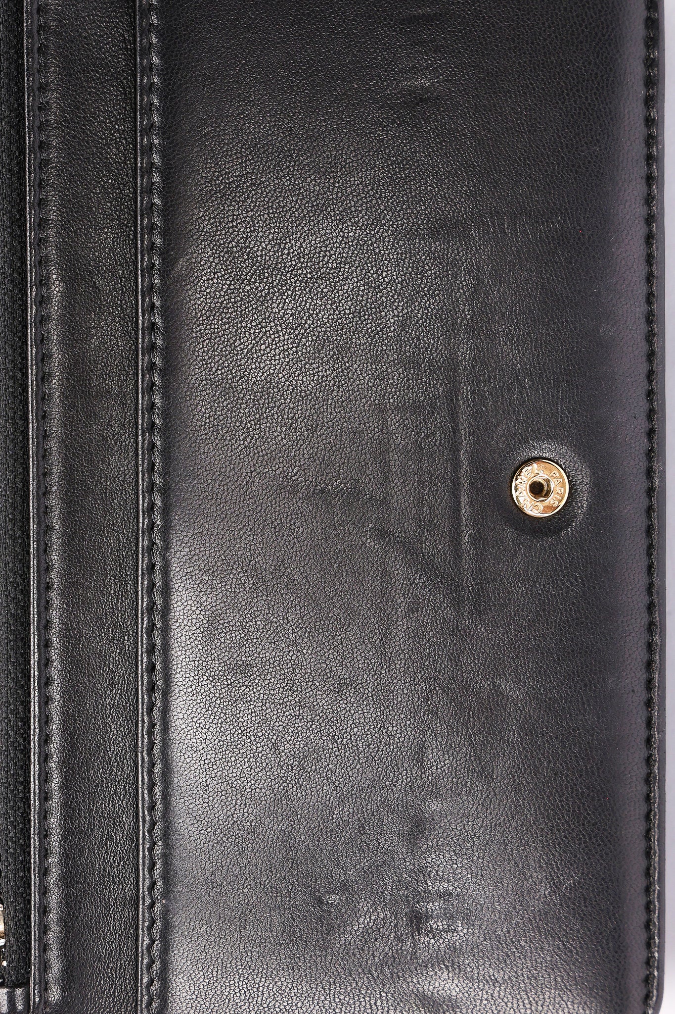 Chanel Korean Garden Wallet on Chain Black Lambskin GHW