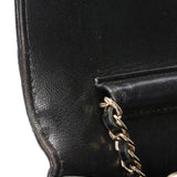Chanel Korean Garden Wallet on Chain Black Lambskin GHW