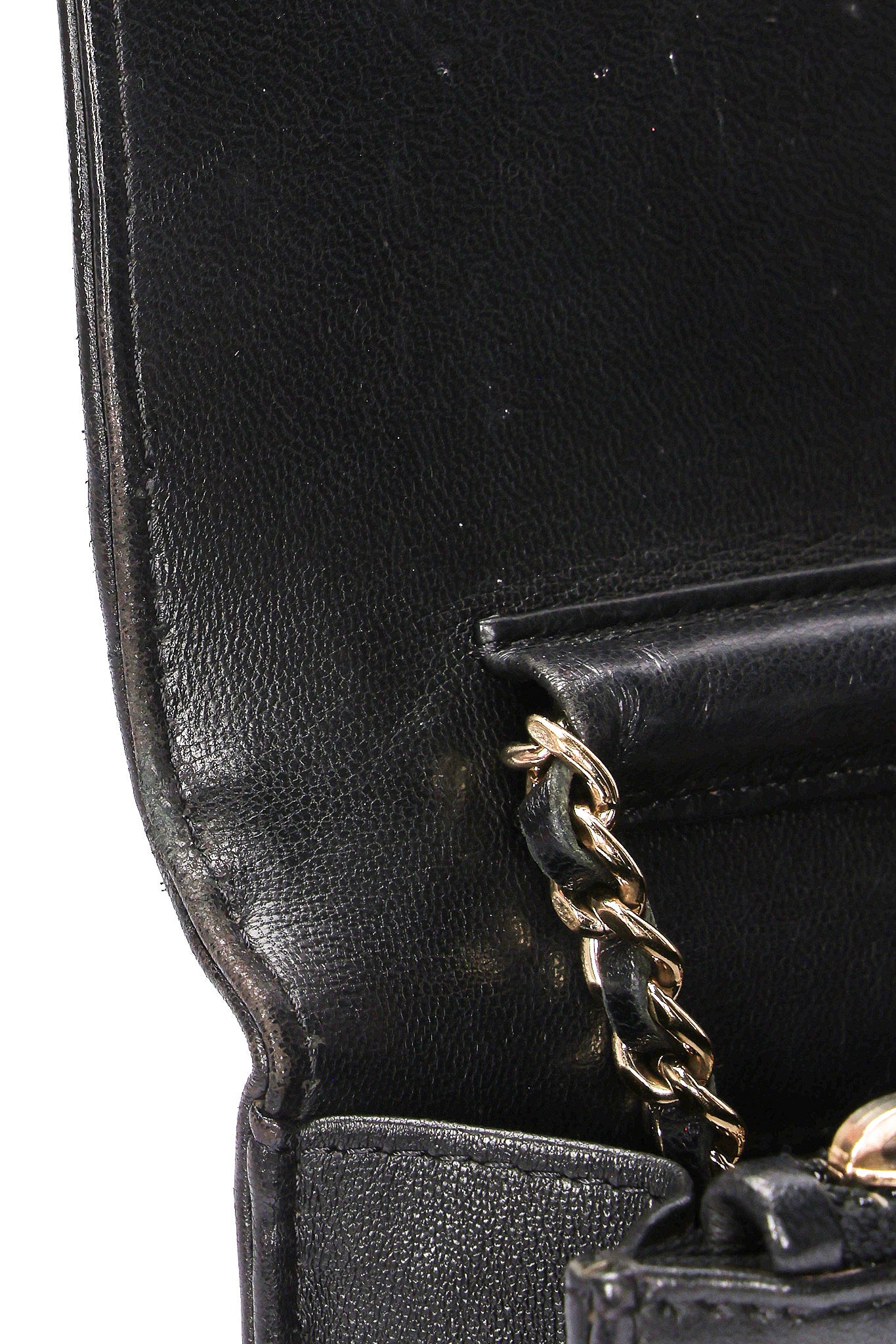 Chanel Korean Garden Wallet on Chain Black Lambskin GHW