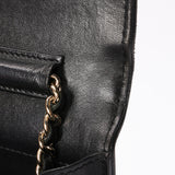 Chanel Korean Garden Wallet on Chain Black Lambskin GHW
