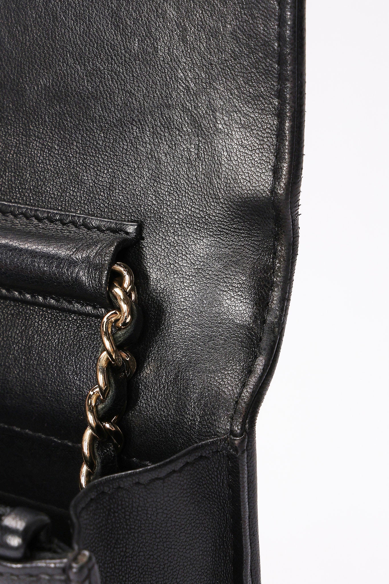 Chanel Korean Garden Wallet on Chain Black Lambskin GHW