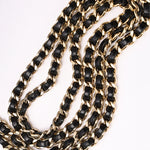 Chanel Korean Garden Wallet on Chain Black Lambskin GHW