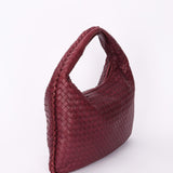 Bottega Veneta Small Intrecciato Hobo Plum