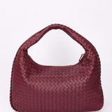 Bottega Veneta Small Intrecciato Hobo Plum