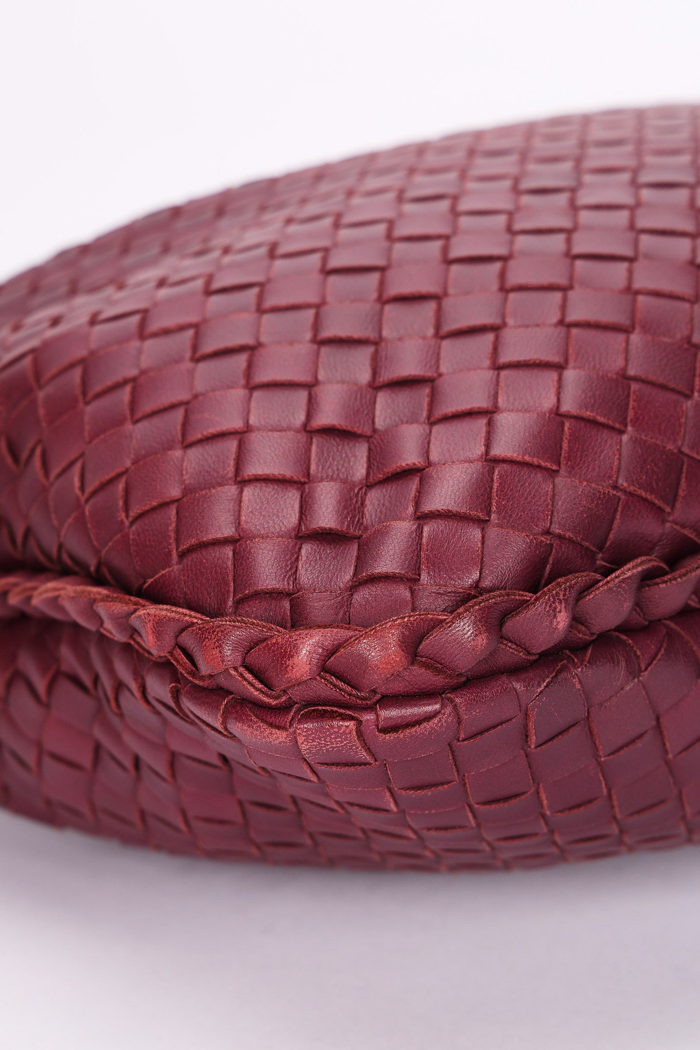 Bottega Veneta Small Intrecciato Hobo Plum