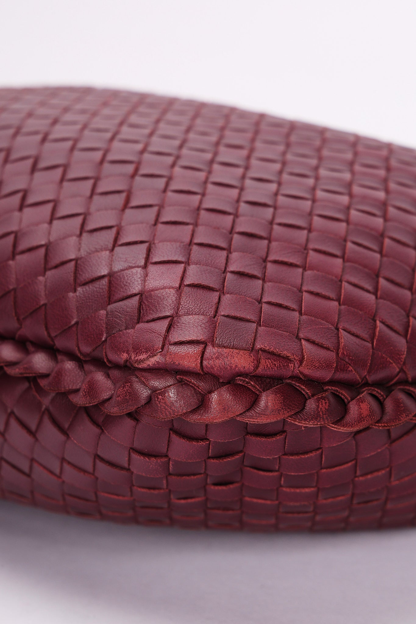 Bottega Veneta Small Intrecciato Hobo Plum