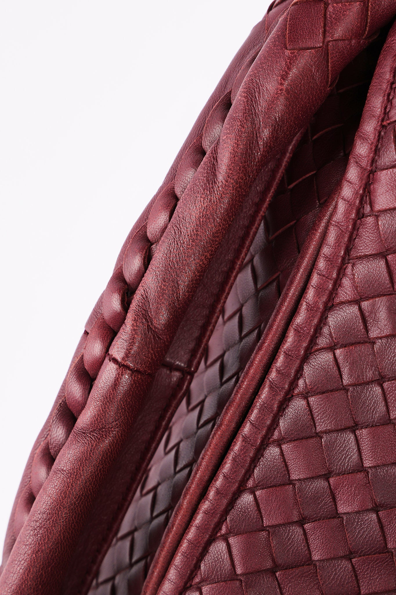 Bottega Veneta Small Intrecciato Hobo Plum
