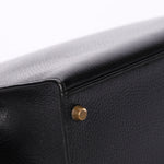 Hermès Kelly 32 Noir Vache Ardennes 1991 GHW