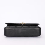 Chanel Diana Flap Black Calfskin AGHW